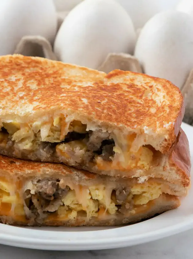 Breakfast Grilled Cheese