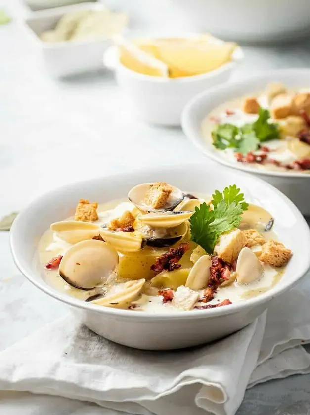 Instant Pot Clam Chowder