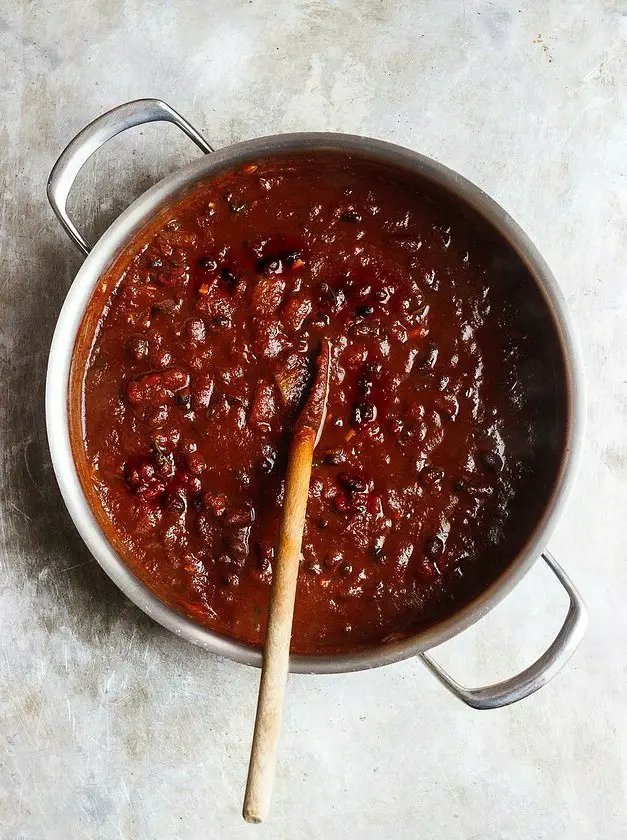 Twenty Minute Chili with Black and Kidney Beans