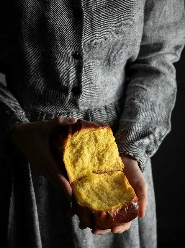 Saffron and Cardamon Infused Milk Bread