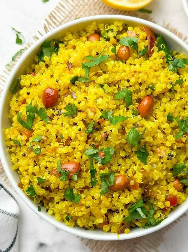 Indian Style Lemon Quinoa