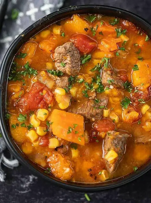 Sweet Potato Beef Stew