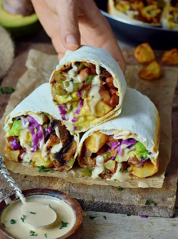 Vegan Breakfast Burritos