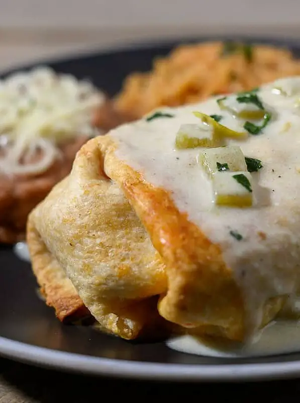 Shrimp Chimichanga