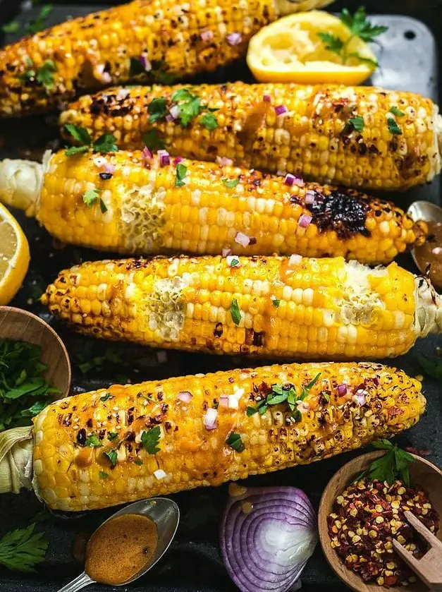 Miso Corn on The Cob