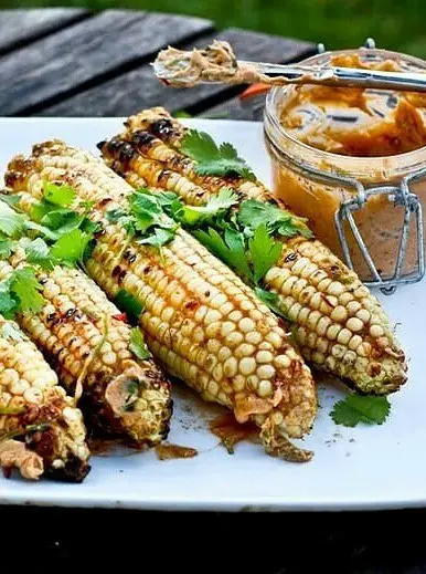 Grilled Corn on The Cob