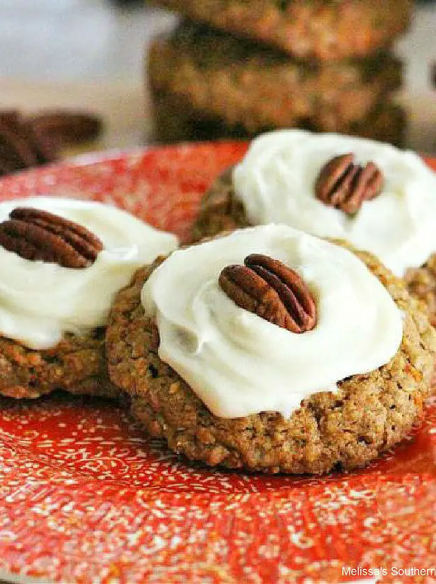 Carrot Cake Pudding Cookies