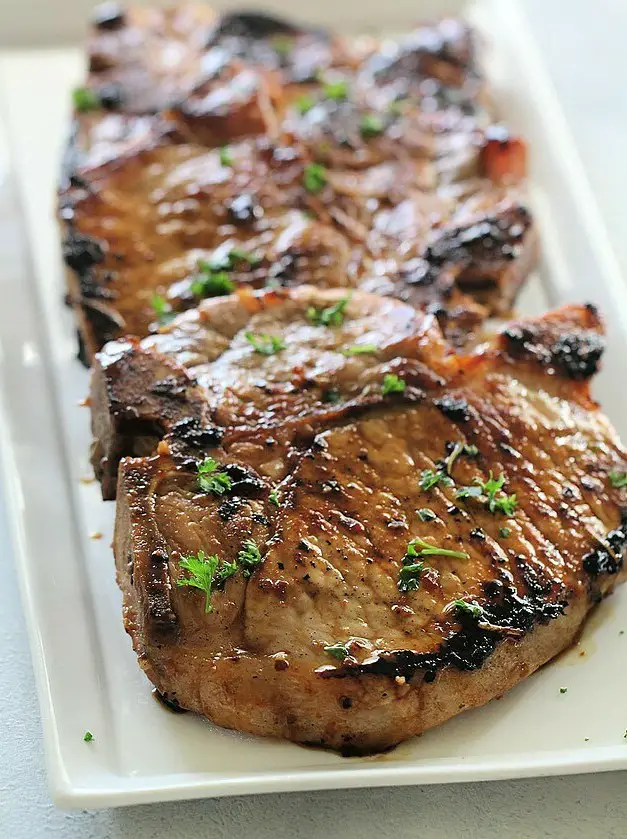 Grilled Tuscan Pork Chops