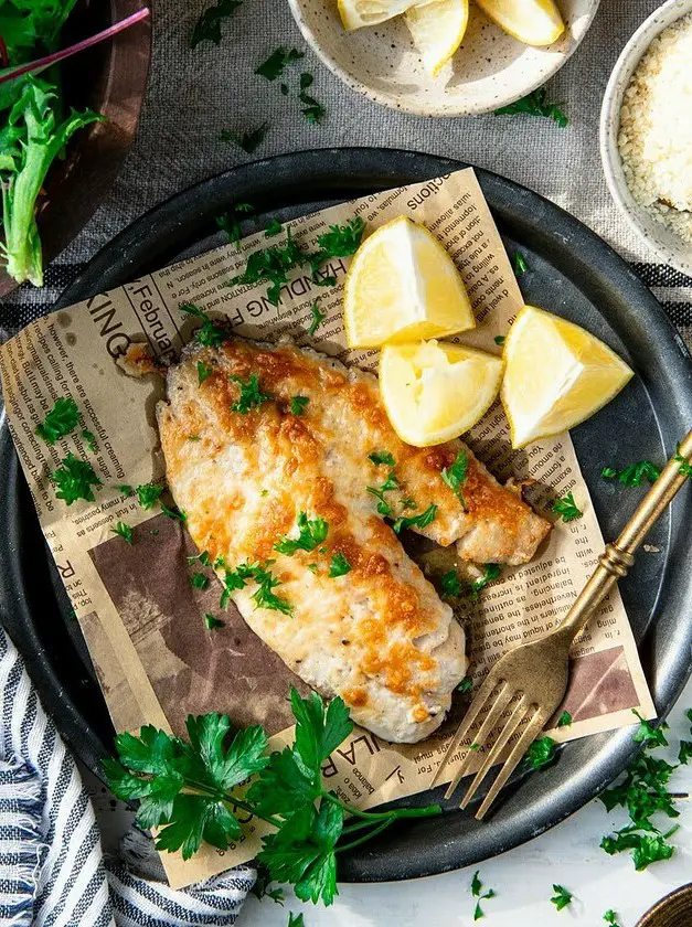 Parmesan Crusted Tilapia