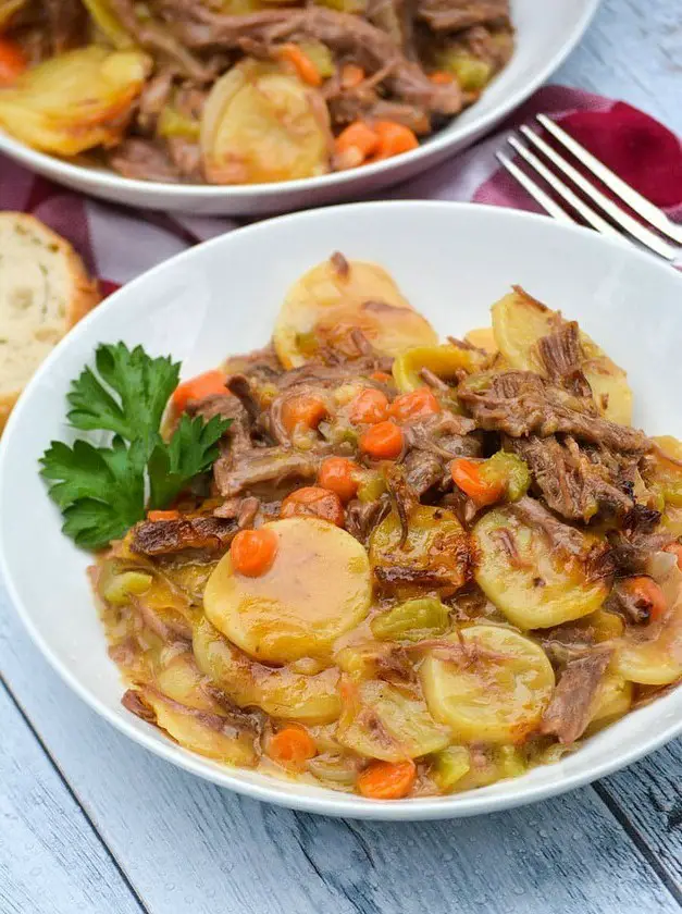 Leftover Pot Roast Casserole