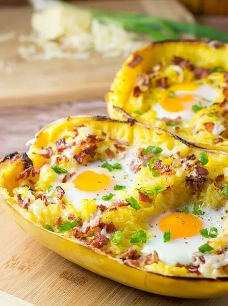 Breakfast Spaghetti Squash