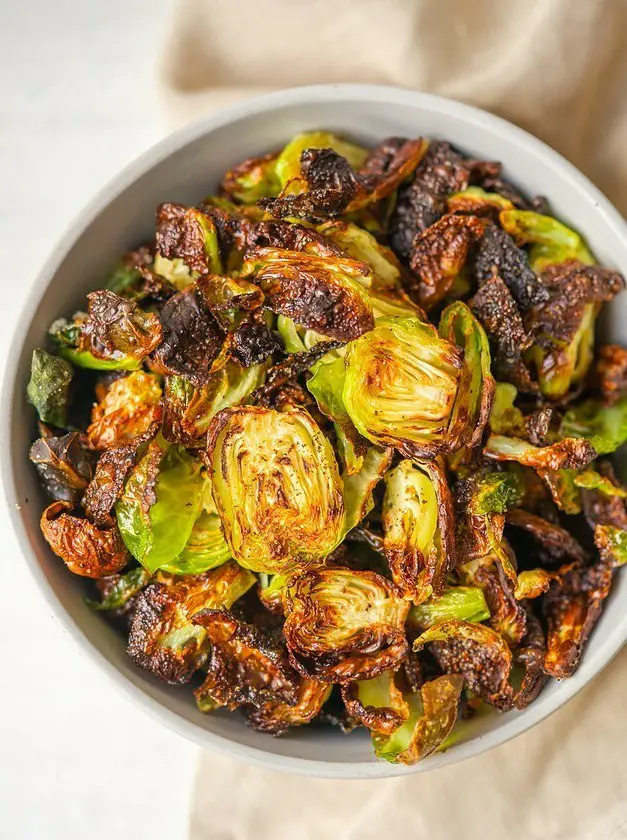 Crispy Air Fryer Brussels Sprouts