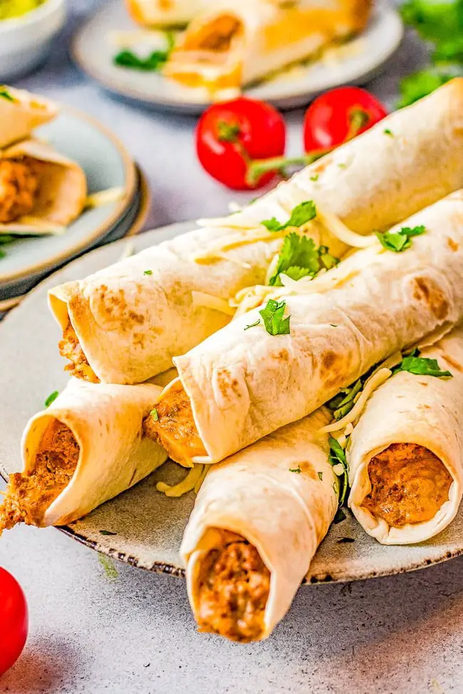 LOADED SMOTHERED BEEF BURRITOS