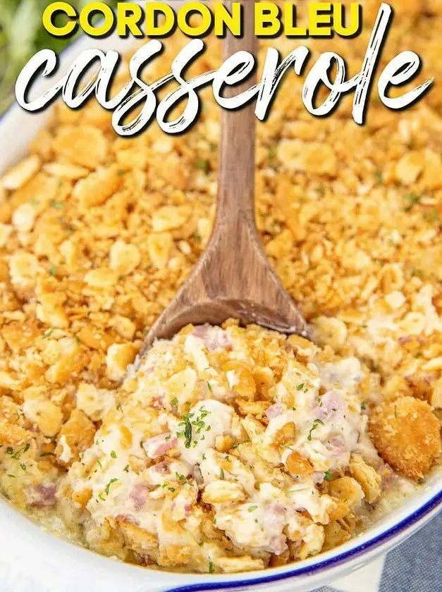 Chicken Cordon Bleu Casserole