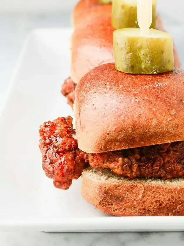 Nashville Hot Chicken Sliders