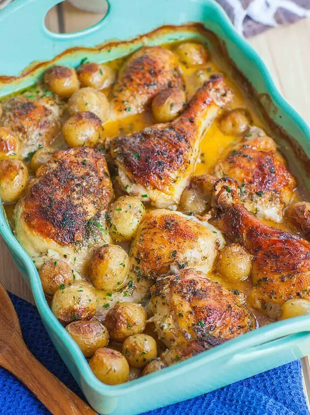 Potato & Chicken Casserole