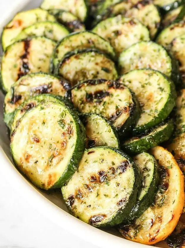 Grilled Zucchini & Squash