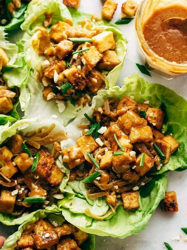 Firecracker Vegan Lettuce Wraps