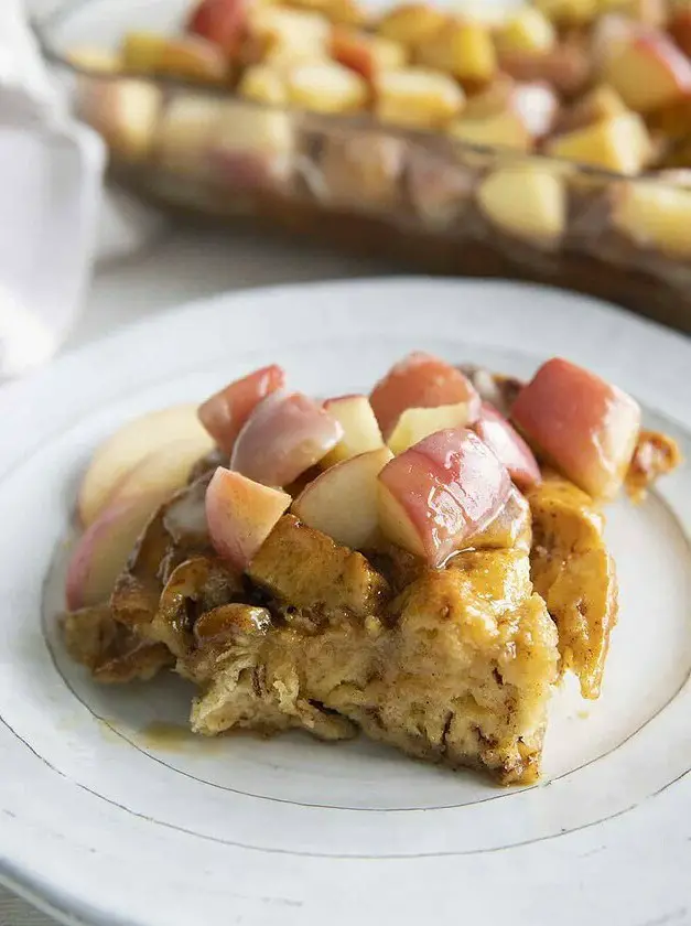 Caramel Apple French Toast Casserole