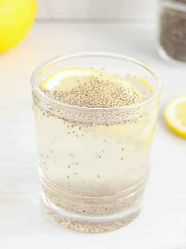 Lemon Chia Seed Water