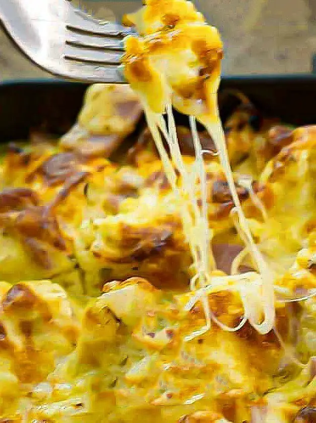 Keto Cauliflower Bake with Cheese