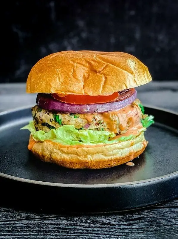 Masala Chicken Burger