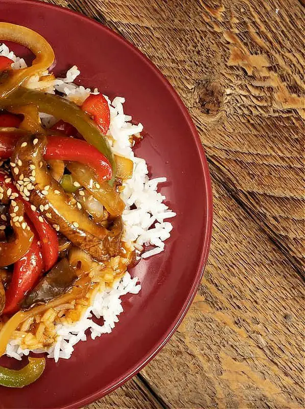 Vegan Pepper Steak