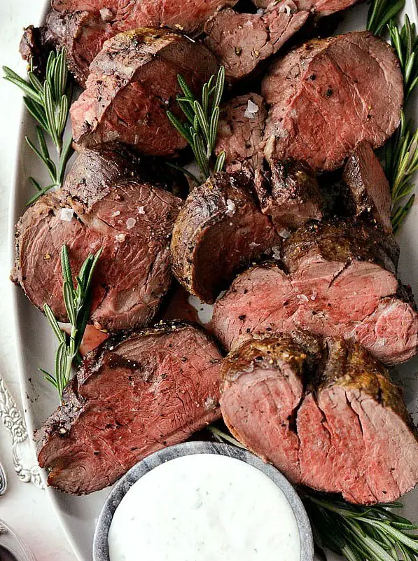 Black Pepper Crusted Beef Tenderloin