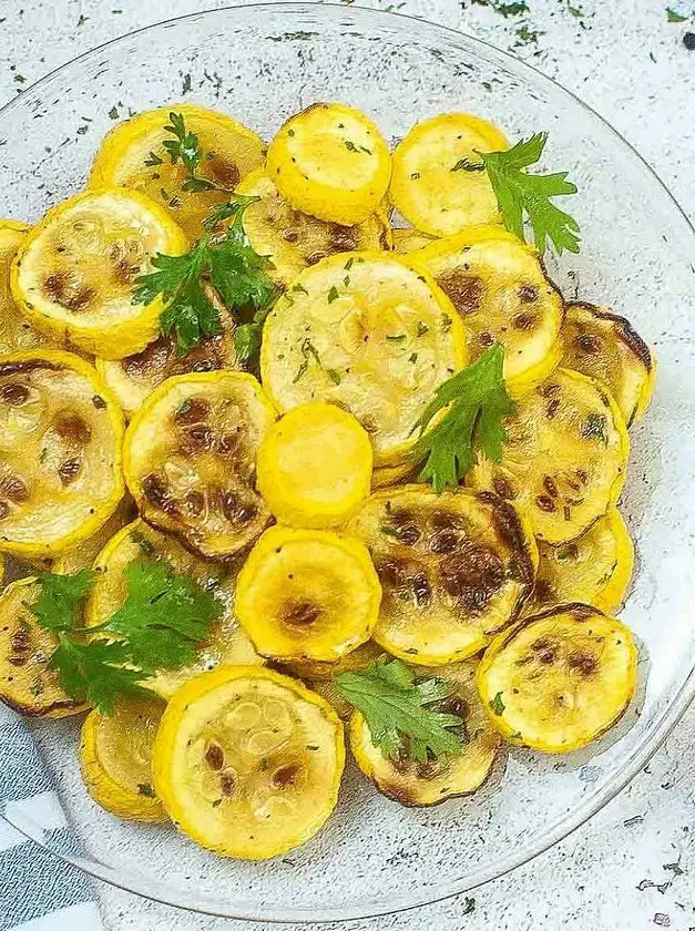 Air Fryer Yellow Squash