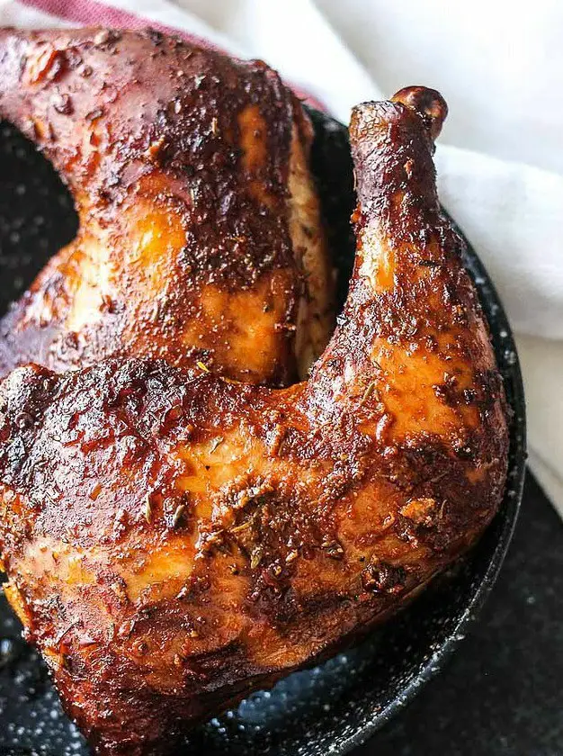 Smoker Orange Marmalade Chicken