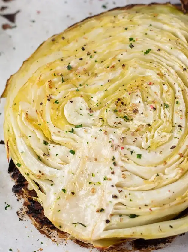 Baked Cabbage Steaks