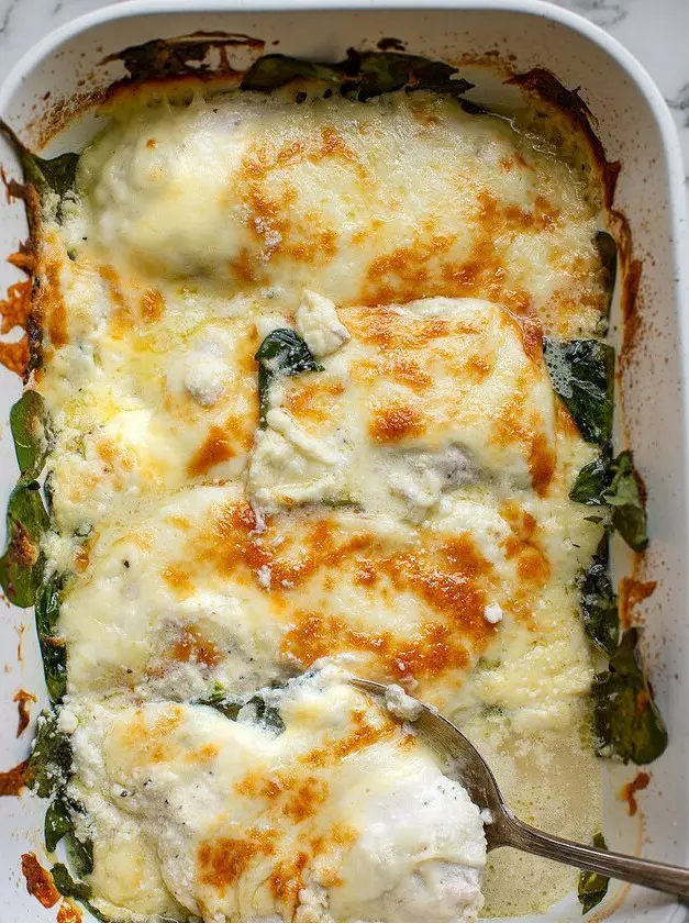 Creamy Spinach Chicken Casserole