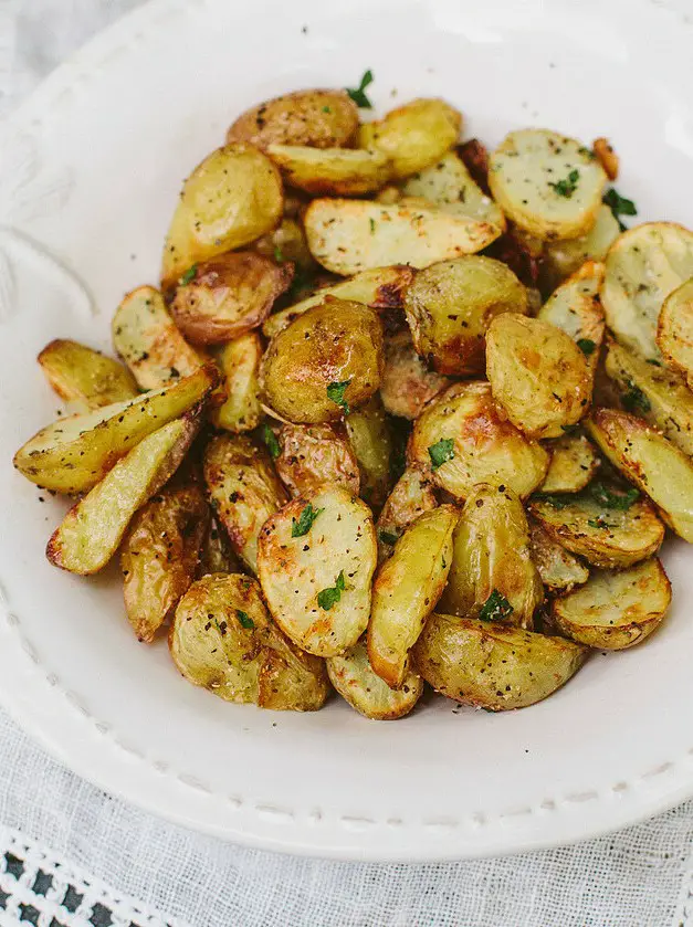 Low Fat Crispy Potatoes