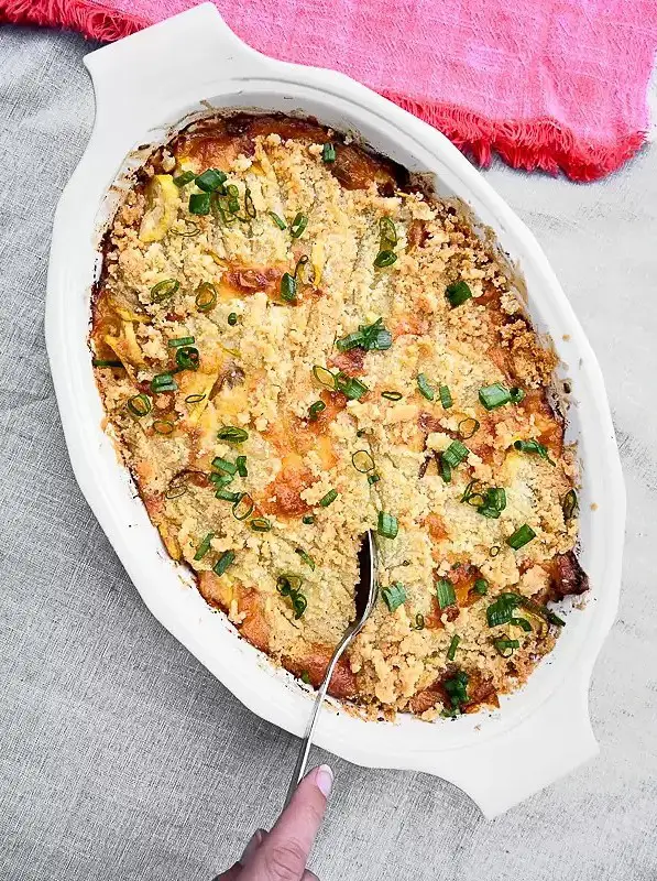 Keto Yellow Squash Casserole