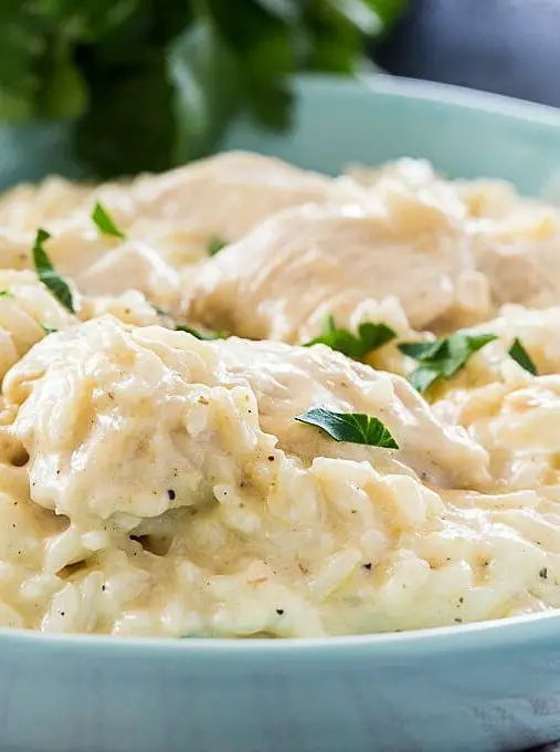 Instant Pot Garlic Parmesan Chicken and Rice