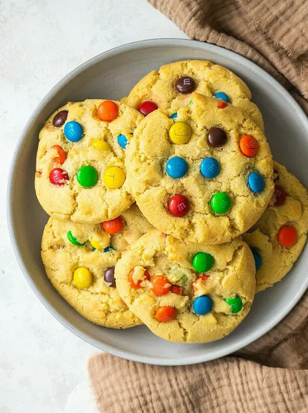 M&M Sugar Cookies