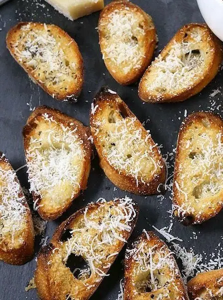 Parmesan Garlic Crostini