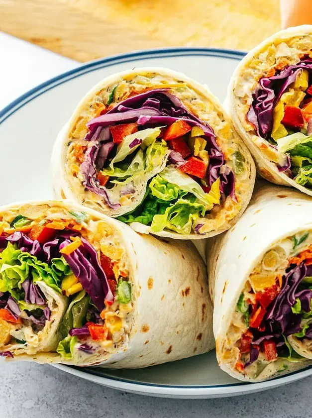 Easy Veggie Wrap