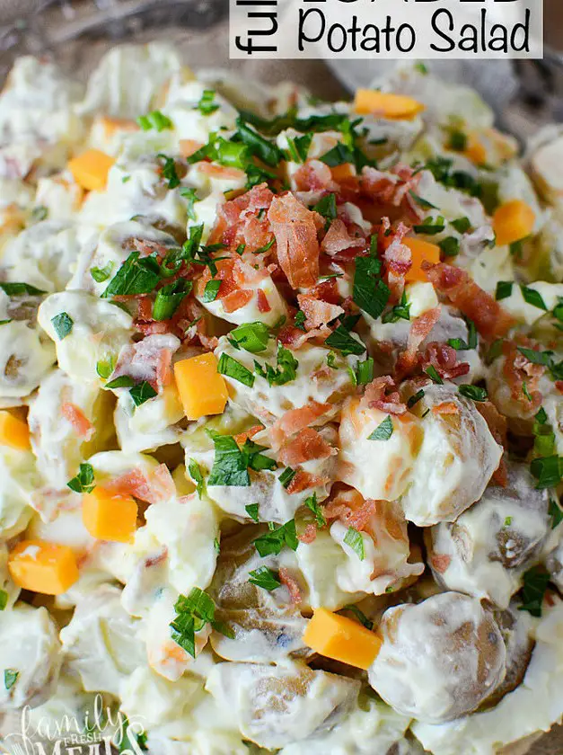 Fully Loaded Potato Salad