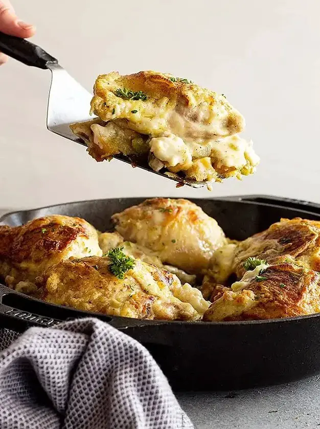 Chicken and Stuffing Casserole