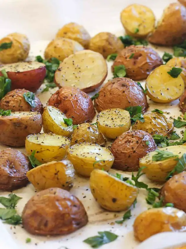 Oven Roasted Baby Potatoes