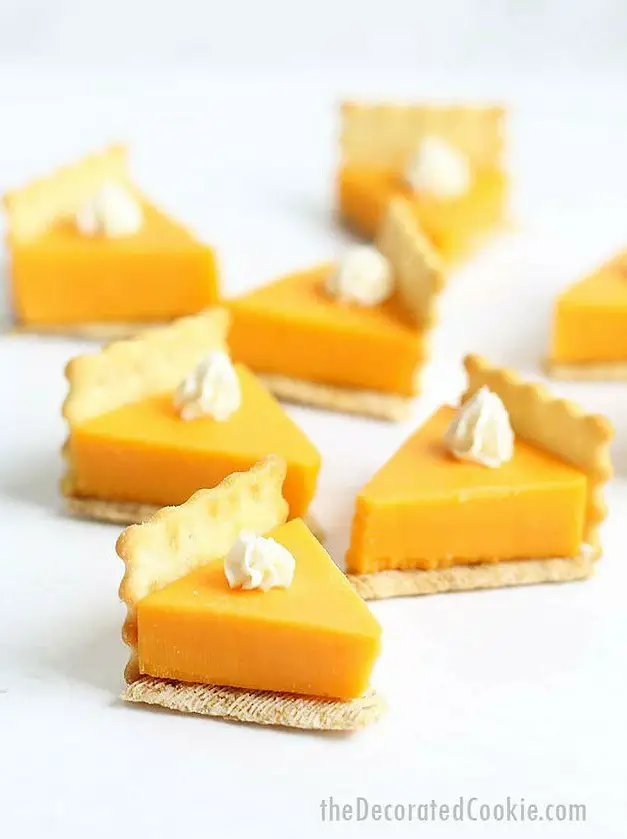 Pumpkin Pie Cheese and Crackers