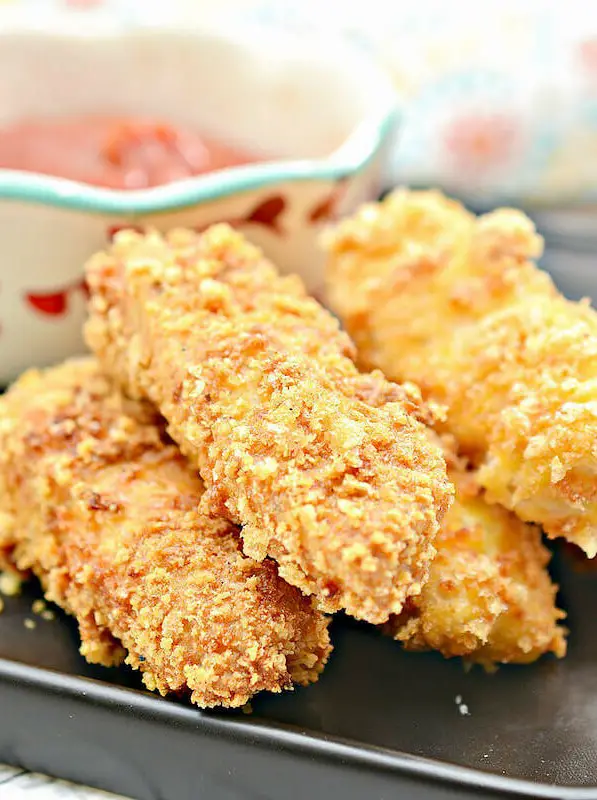 Keto Air Fryer Fish Sticks