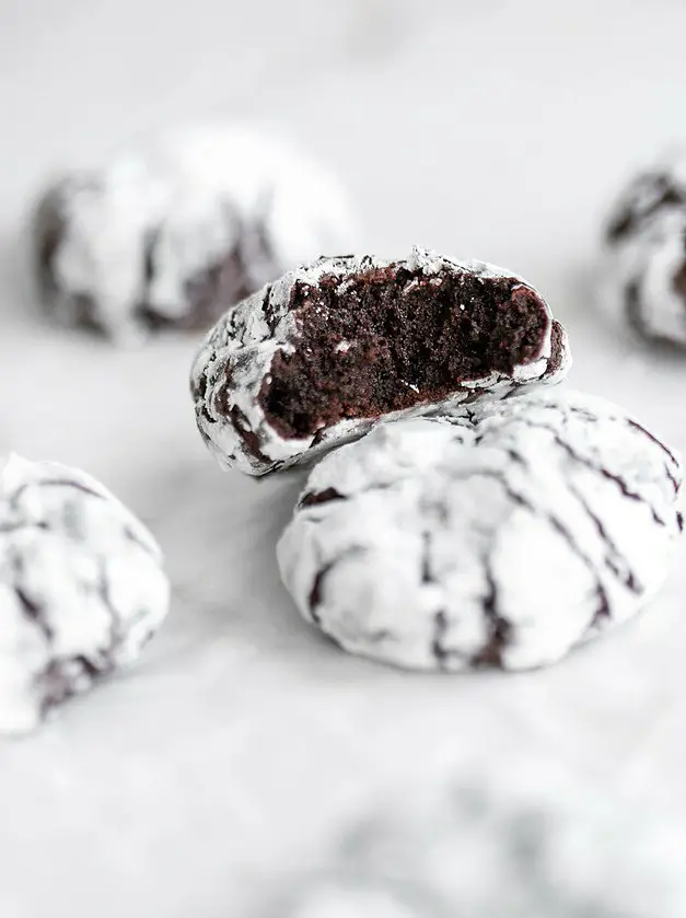 Gluten Free Brownie Crinkle Cookies