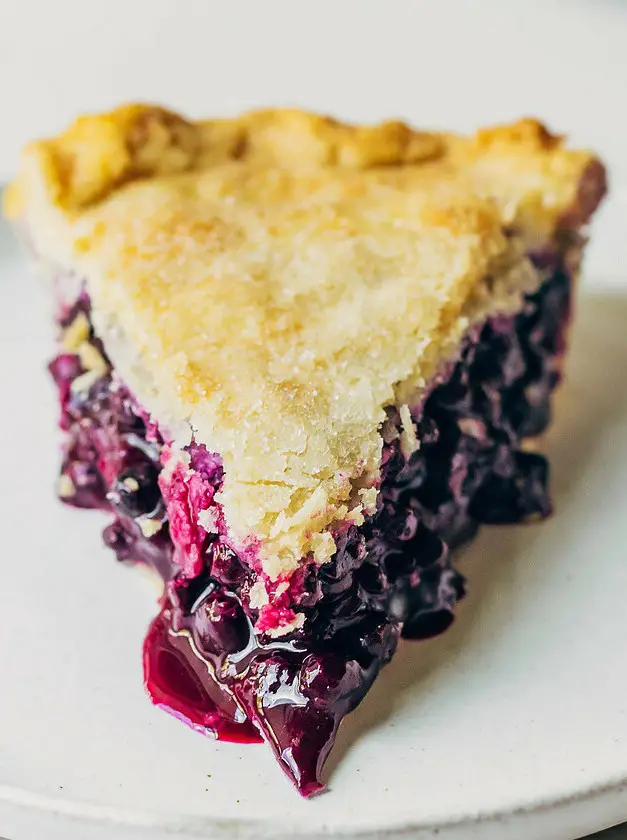 Vegan Blueberry Pie