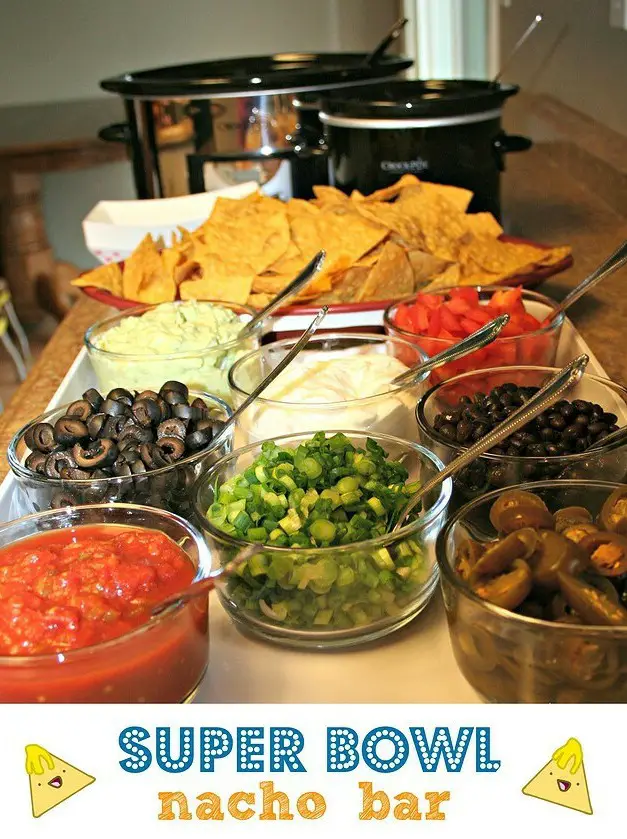 Super Bowl Nacho Bar