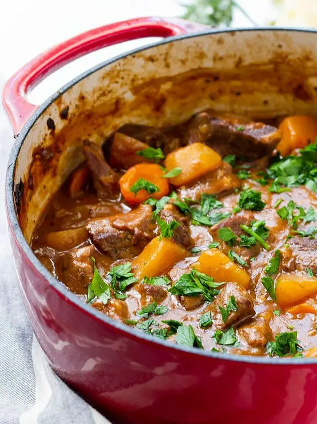 Hearty Dutch Oven Beef Stew