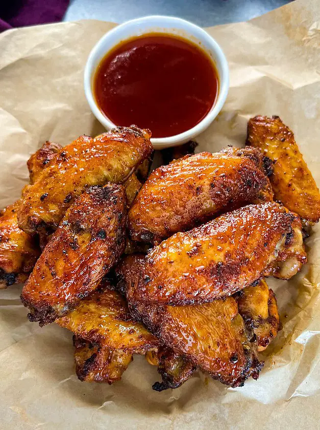 Easy Honey Hot Wings