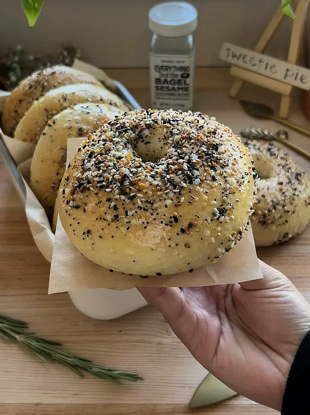 Homemade Everything Bagels