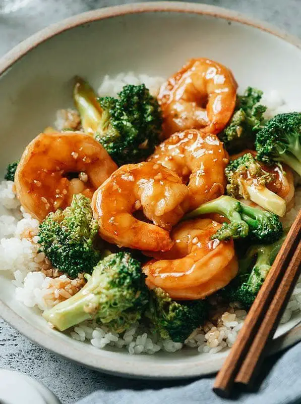 Shrimp and Broccoli